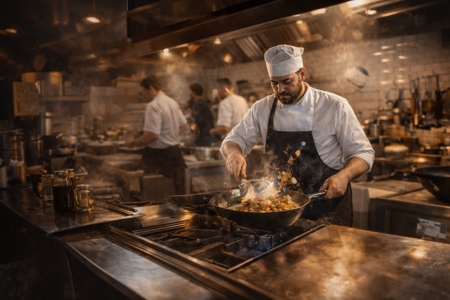 Chef en cuisine
